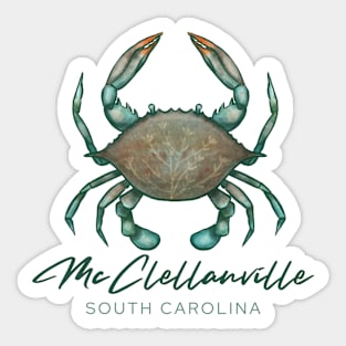 McClellanville South Carolina SC Sticker